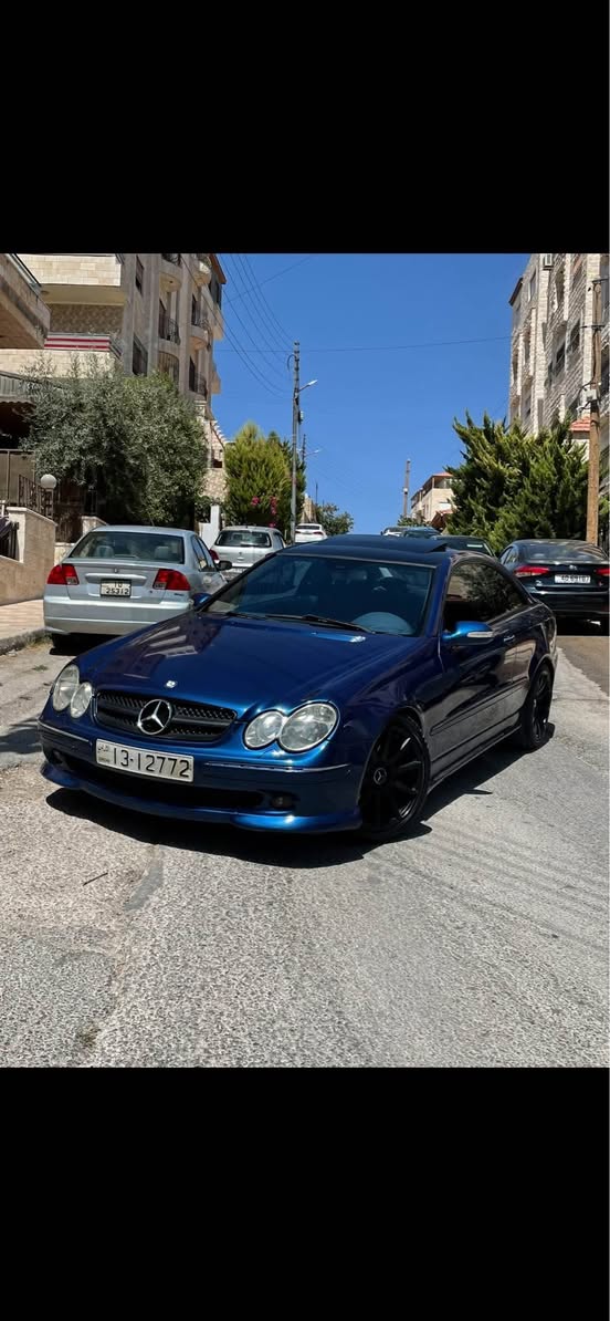 مرسيدس clk 200 2003 موديل مميزة بفحص 3 جيد