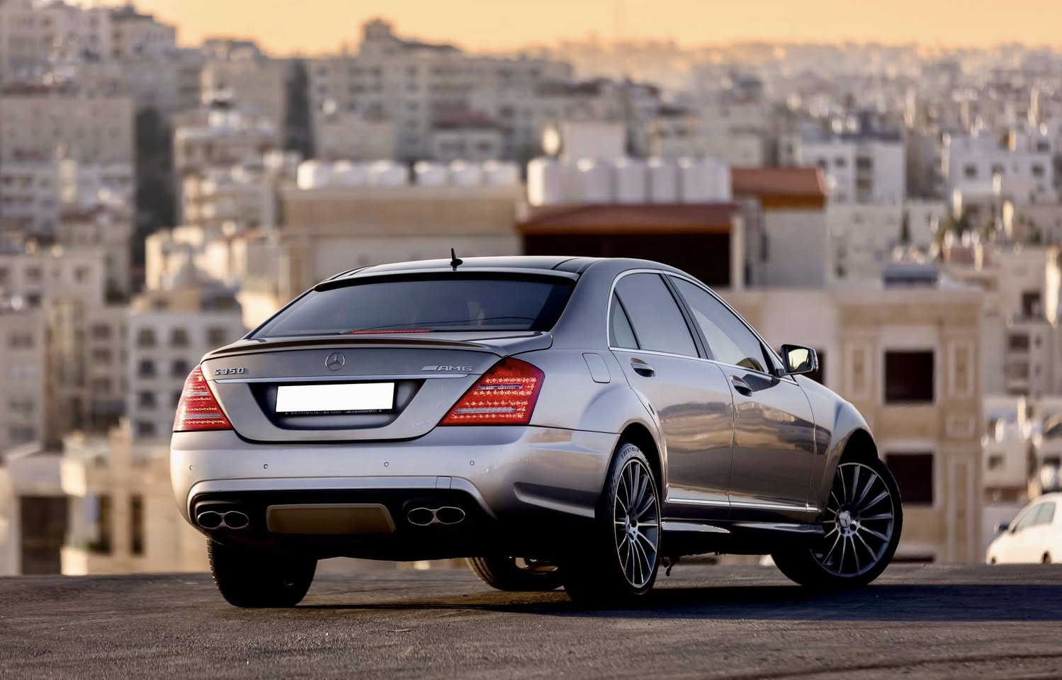 مرسيدس S350L 2006 محدّثة 2013 بحالة الوكالة مع AMG KIT - 5
