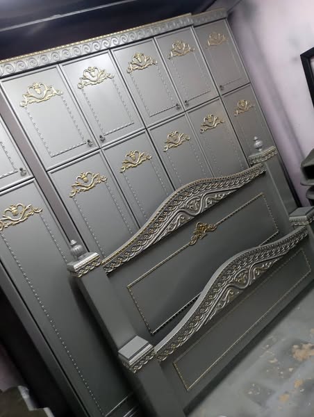 غرفة نوم خشب لاتيه جديدة بأسعار مغرية مع تصميم طابقين