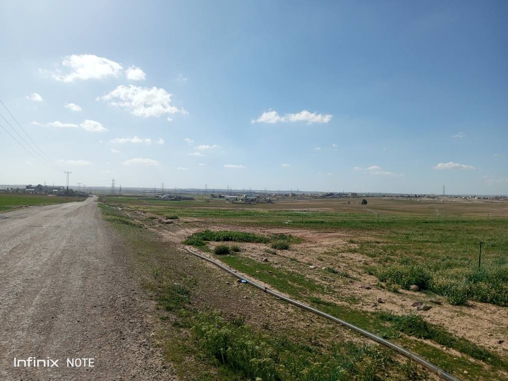 ارض للبيع بمساحة 1200 متر بعد جسر المطار مع سند تسجيل مستقل - 5